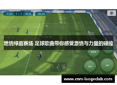 燃情绿茵赛场 足球歌曲带你感受激情与力量的碰撞