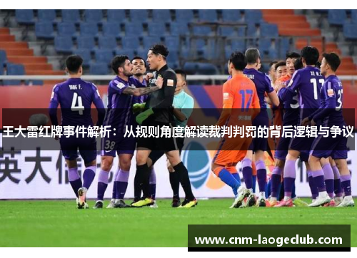 王大雷红牌事件解析：从规则角度解读裁判判罚的背后逻辑与争议