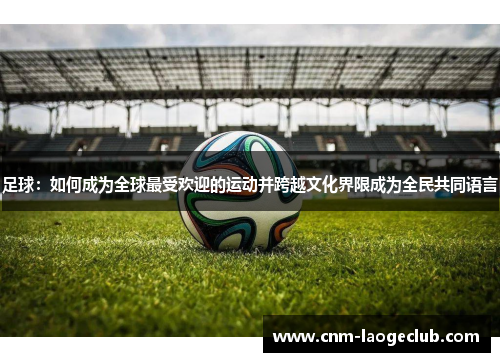 足球：如何成为全球最受欢迎的运动并跨越文化界限成为全民共同语言